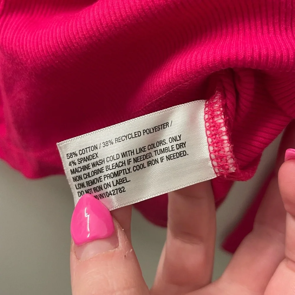 a new day Bright Pink Long Sleeve Top - Picture 3 of 4